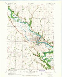 Granite Falls Minnesota Historical topographic map, 1:24000 scale, 7.5 X 7.5 Minute, Year 1965