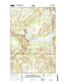 Grant Lake Minnesota Current topographic map, 1:24000 scale, 7.5 X 7.5 Minute, Year 2016