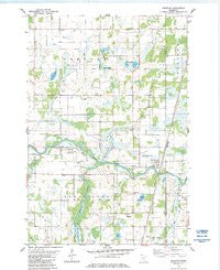 Grasston Minnesota Historical topographic map, 1:24000 scale, 7.5 X 7.5 Minute, Year 1983