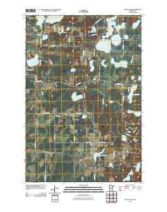 Grave Lake Minnesota Historical topographic map, 1:24000 scale, 7.5 X 7.5 Minute, Year 2010
