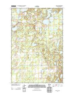 Grave Lake Minnesota Historical topographic map, 1:24000 scale, 7.5 X 7.5 Minute, Year 2013