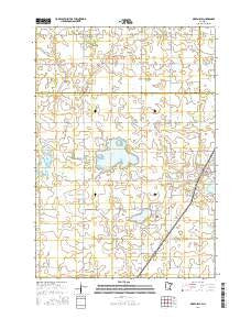 Green Isle Minnesota Current topographic map, 1:24000 scale, 7.5 X 7.5 Minute, Year 2016