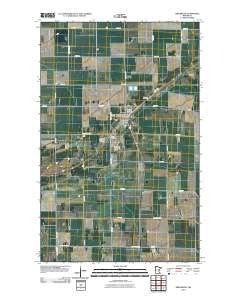 Greenbush Minnesota Historical topographic map, 1:24000 scale, 7.5 X 7.5 Minute, Year 2010