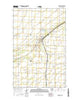 Greenbush Minnesota Current topographic map, 1:24000 scale, 7.5 X 7.5 Minute, Year 2016