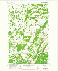 Greenbush SE Minnesota Historical topographic map, 1:24000 scale, 7.5 X 7.5 Minute, Year 1962