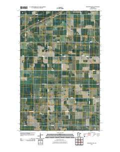 Greenbush NE Minnesota Historical topographic map, 1:24000 scale, 7.5 X 7.5 Minute, Year 2010
