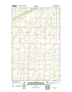 Greenbush NE Minnesota Historical topographic map, 1:24000 scale, 7.5 X 7.5 Minute, Year 2013