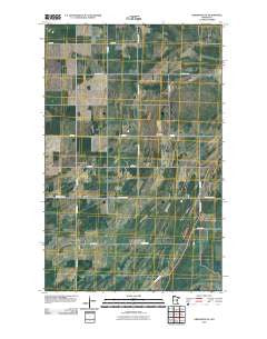 Greenbush SE Minnesota Historical topographic map, 1:24000 scale, 7.5 X 7.5 Minute, Year 2010