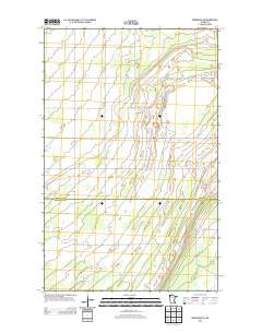 Greenbush SE Minnesota Historical topographic map, 1:24000 scale, 7.5 X 7.5 Minute, Year 2013