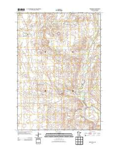 Greenwald Minnesota Historical topographic map, 1:24000 scale, 7.5 X 7.5 Minute, Year 2013