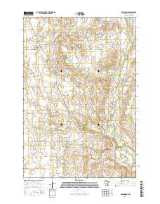 Greenwald Minnesota Current topographic map, 1:24000 scale, 7.5 X 7.5 Minute, Year 2016