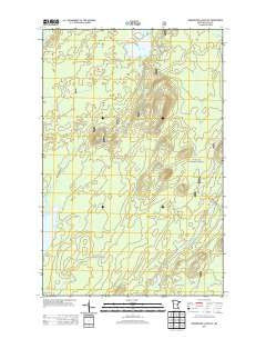 Greenwood Lake East Minnesota Historical topographic map, 1:24000 scale, 7.5 X 7.5 Minute, Year 2013