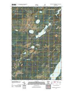 Greenwood Lake West Minnesota Historical topographic map, 1:24000 scale, 7.5 X 7.5 Minute, Year 2011
