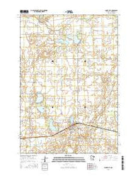 Grove City Minnesota Current topographic map, 1:24000 scale, 7.5 X 7.5 Minute, Year 2016