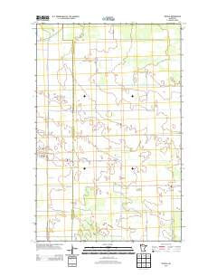 Grygla Minnesota Historical topographic map, 1:24000 scale, 7.5 X 7.5 Minute, Year 2013