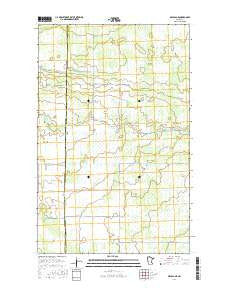 Grygla NE Minnesota Current topographic map, 1:24000 scale, 7.5 X 7.5 Minute, Year 2016