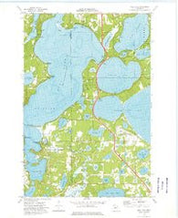Gull Lake Minnesota Historical topographic map, 1:24000 scale, 7.5 X 7.5 Minute, Year 1973
