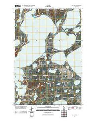 Gull Lake Minnesota Historical topographic map, 1:24000 scale, 7.5 X 7.5 Minute, Year 2011