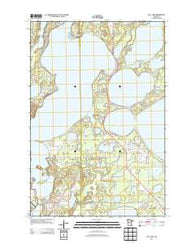 Gull Lake Minnesota Historical topographic map, 1:24000 scale, 7.5 X 7.5 Minute, Year 2013