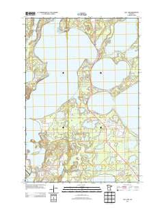 Gull Lake Minnesota Historical topographic map, 1:24000 scale, 7.5 X 7.5 Minute, Year 2013