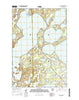 Gull Lake Minnesota Current topographic map, 1:24000 scale, 7.5 X 7.5 Minute, Year 2016