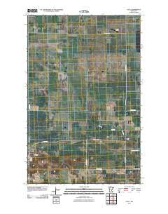 Gully Minnesota Historical topographic map, 1:24000 scale, 7.5 X 7.5 Minute, Year 2010