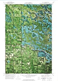 Gully NE Minnesota Historical topographic map, 1:24000 scale, 7.5 X 7.5 Minute, Year 1972