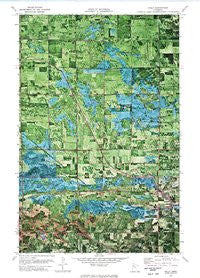 Gully Minnesota Historical topographic map, 1:24000 scale, 7.5 X 7.5 Minute, Year 1972