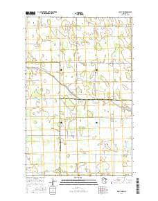 Gully NW Minnesota Current topographic map, 1:24000 scale, 7.5 X 7.5 Minute, Year 2016