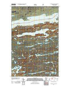 Gunflint Lake Minnesota Historical topographic map, 1:24000 scale, 7.5 X 7.5 Minute, Year 2011