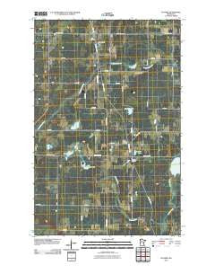 Guthrie Minnesota Historical topographic map, 1:24000 scale, 7.5 X 7.5 Minute, Year 2010
