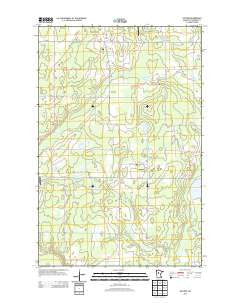 Guthrie Minnesota Historical topographic map, 1:24000 scale, 7.5 X 7.5 Minute, Year 2013