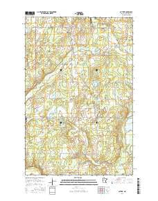 Guthrie Minnesota Current topographic map, 1:24000 scale, 7.5 X 7.5 Minute, Year 2016
