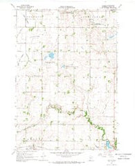 Hadley Minnesota Historical topographic map, 1:24000 scale, 7.5 X 7.5 Minute, Year 1967