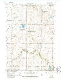 Hadley Minnesota Historical topographic map, 1:24000 scale, 7.5 X 7.5 Minute, Year 1967