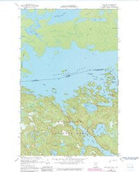 Hale Bay Minnesota Historical topographic map, 1:24000 scale, 7.5 X 7.5 Minute, Year 1967