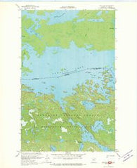 Hale Bay Minnesota Historical topographic map, 1:24000 scale, 7.5 X 7.5 Minute, Year 1967