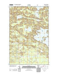 Haley Minnesota Historical topographic map, 1:24000 scale, 7.5 X 7.5 Minute, Year 2013
