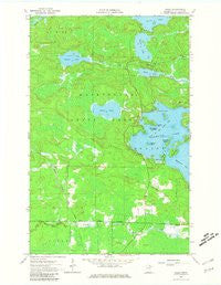 Haley Minnesota Historical topographic map, 1:24000 scale, 7.5 X 7.5 Minute, Year 1964