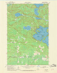 Haley Minnesota Historical topographic map, 1:24000 scale, 7.5 X 7.5 Minute, Year 1964