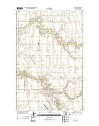 Hallock Minnesota Historical topographic map, 1:24000 scale, 7.5 X 7.5 Minute, Year 2013