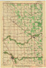Hallock Minnesota Historical topographic map, 1:62500 scale, 15 X 15 Minute, Year 1941