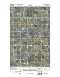 Hallock NE Minnesota Historical topographic map, 1:24000 scale, 7.5 X 7.5 Minute, Year 2011