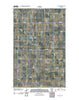 Hallock NE Minnesota Historical topographic map, 1:24000 scale, 7.5 X 7.5 Minute, Year 2011