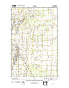Halma Minnesota Historical topographic map, 1:24000 scale, 7.5 X 7.5 Minute, Year 2013