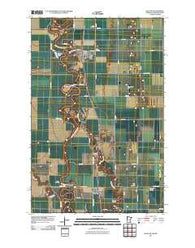 Halstad Minnesota Historical topographic map, 1:24000 scale, 7.5 X 7.5 Minute, Year 2011