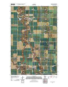 Halstad Minnesota Historical topographic map, 1:24000 scale, 7.5 X 7.5 Minute, Year 2011