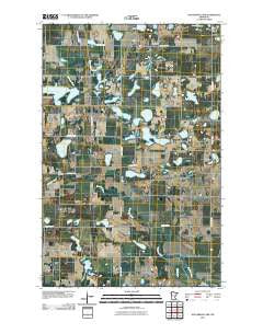Halverson Lake Minnesota Historical topographic map, 1:24000 scale, 7.5 X 7.5 Minute, Year 2010