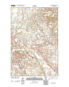 Halverson Lake Minnesota Historical topographic map, 1:24000 scale, 7.5 X 7.5 Minute, Year 2013
