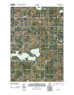 Hamburg Minnesota Historical topographic map, 1:24000 scale, 7.5 X 7.5 Minute, Year 2010